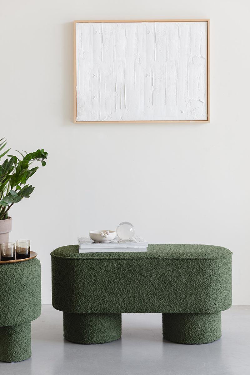 Marcos Boucle Bench - WOO .Design
