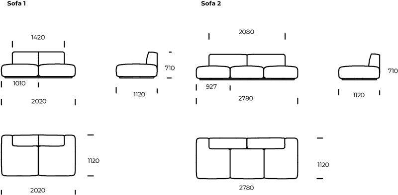 Margo Sofa - WOO .Design
