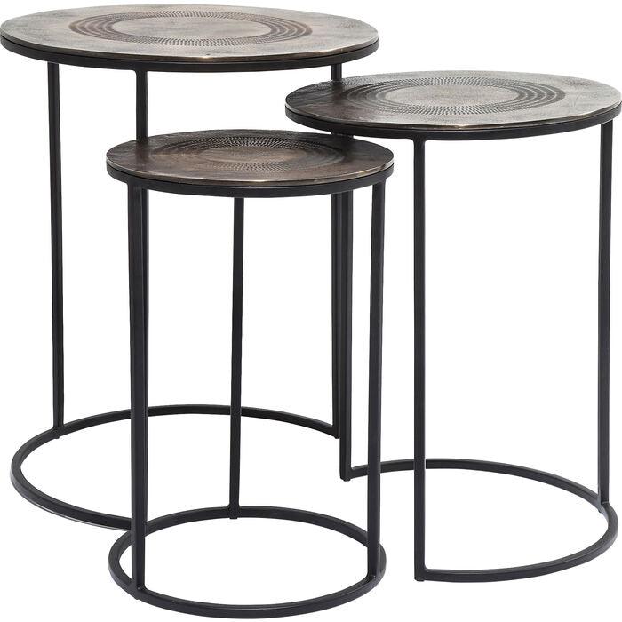 Marrakesh Gold Side Table (3/Set) - WOO .Design