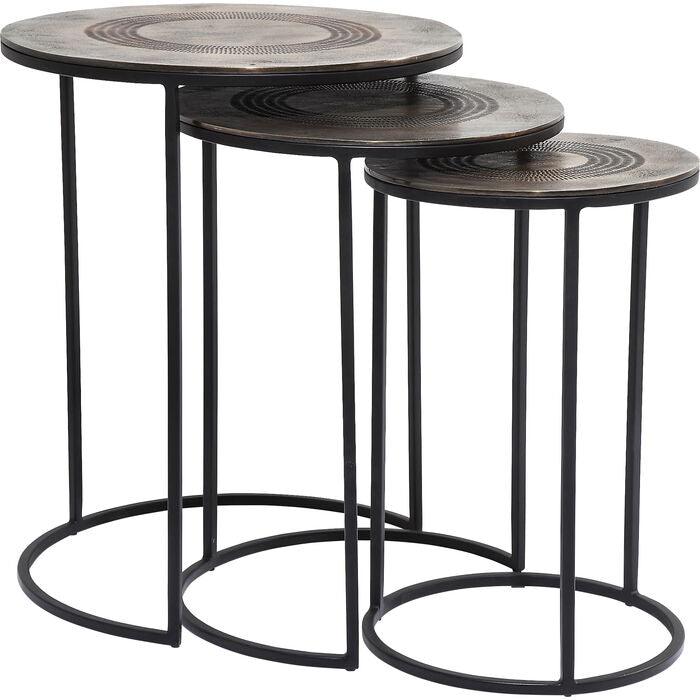 Marrakesh Gold Side Table (3/Set) - WOO .Design