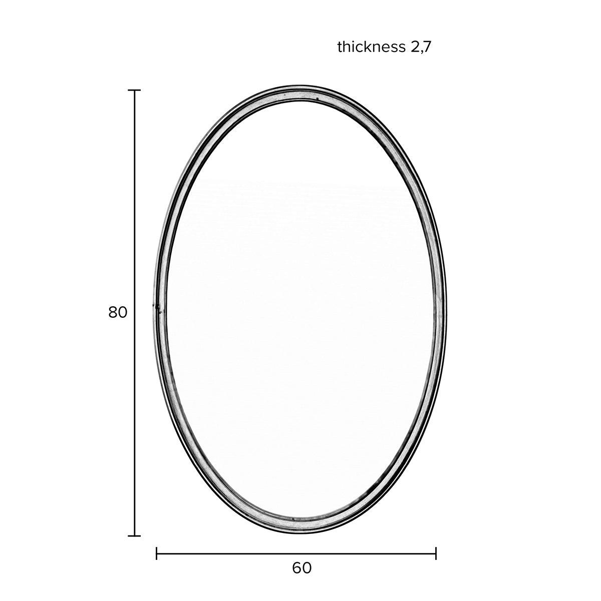 Matz Medium Oval Mirror - WOO .Design