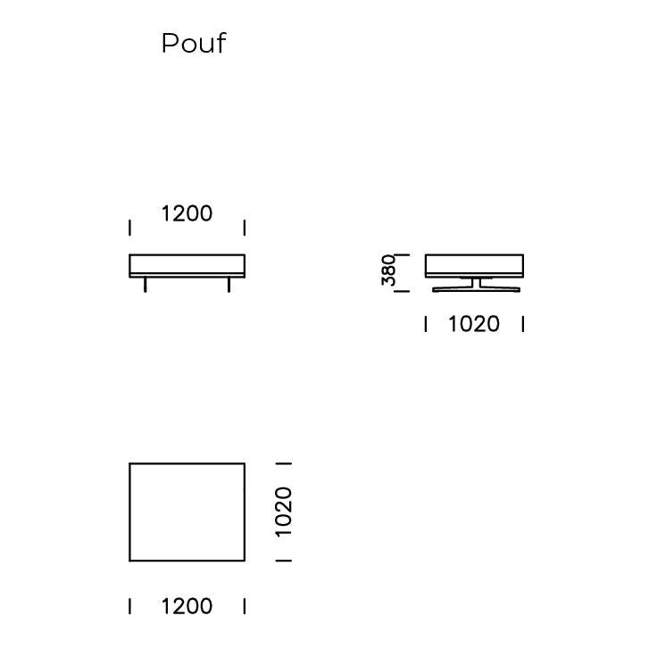 Maxxo Pouf - WOO .Design