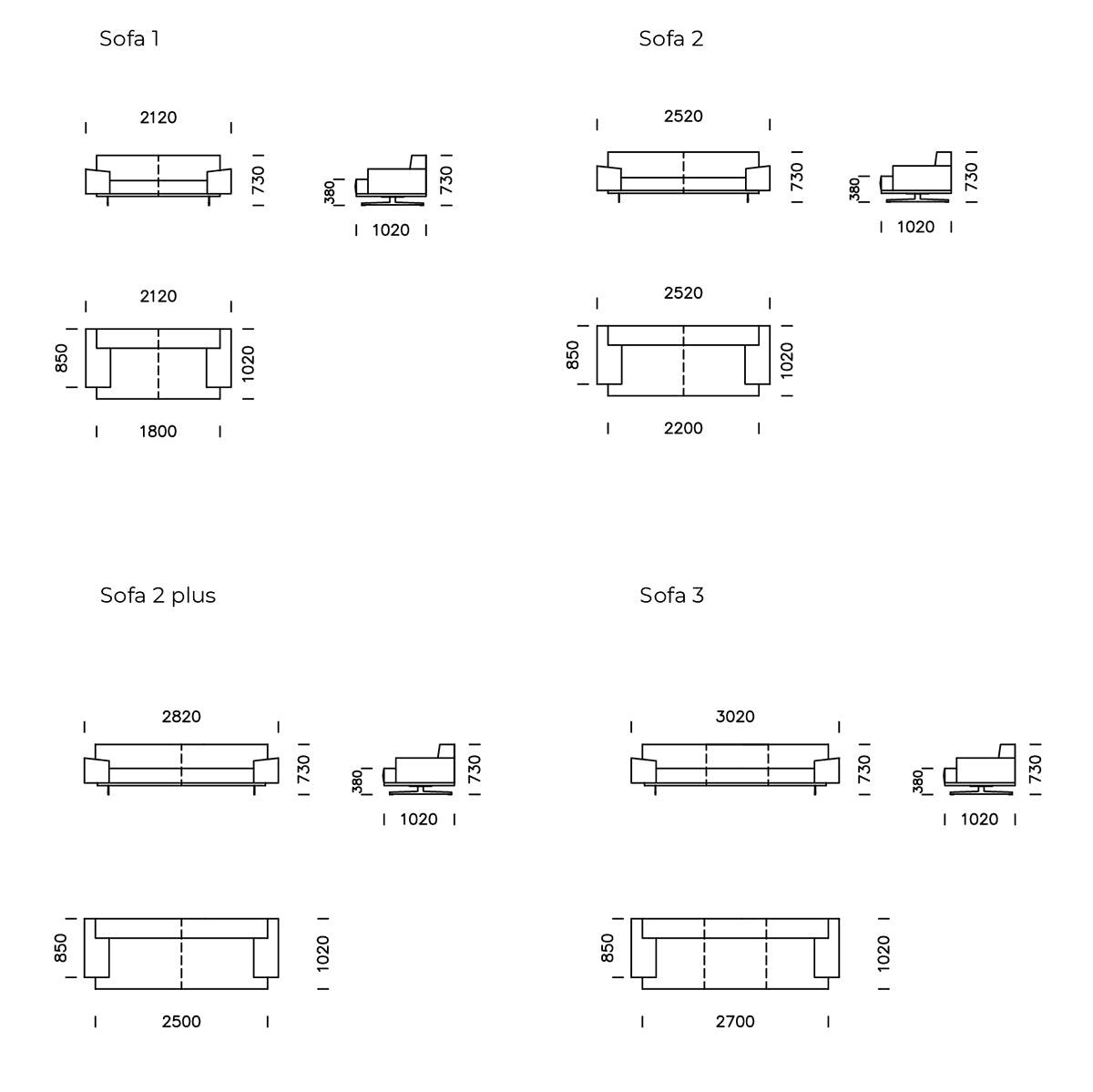 Maxxo Sofa - WOO .Design