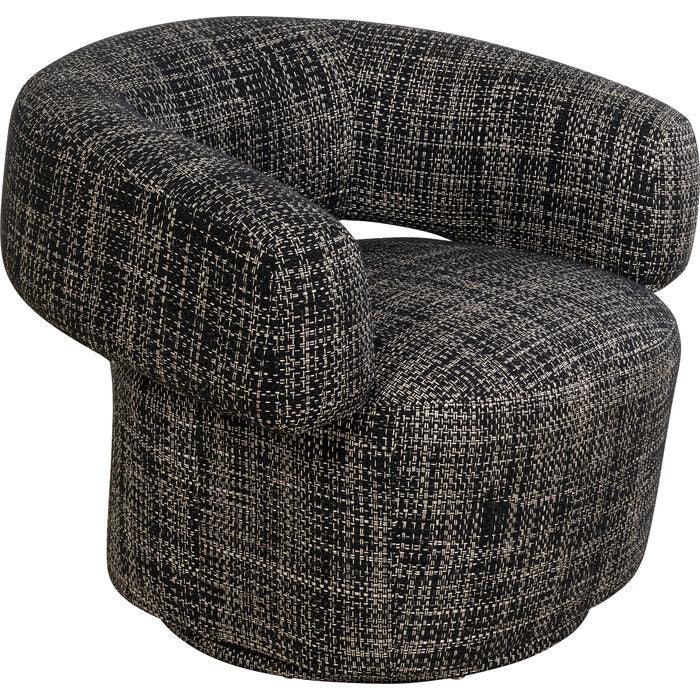 Maye Bow Swivel Armchair - WOO .Design