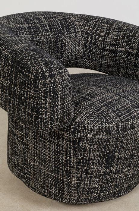 Maye Bow Swivel Armchair - WOO .Design