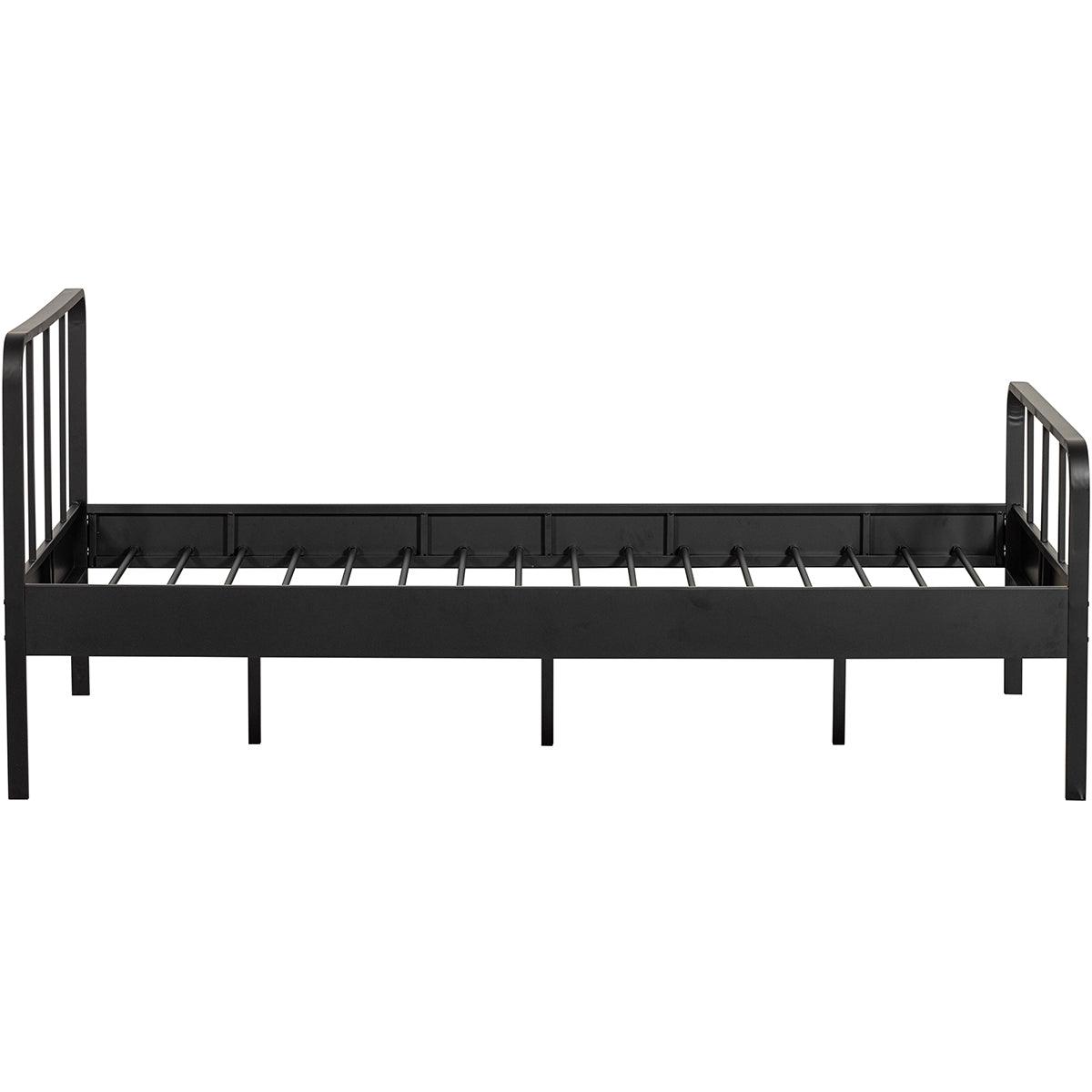 Mees Black Metal Bed - WOO .Design