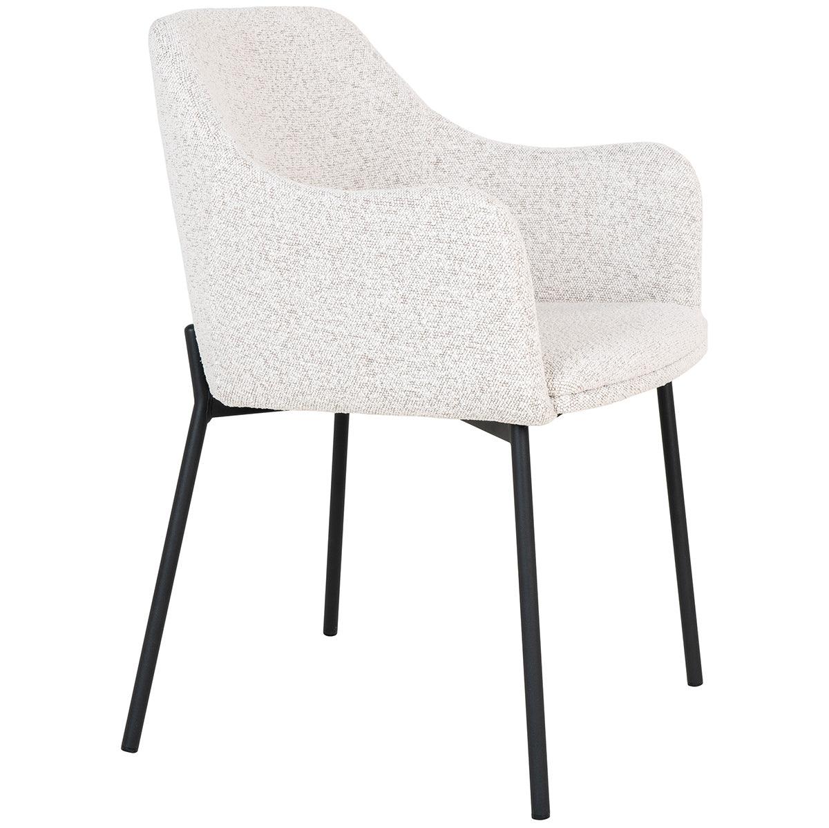 Melilla Boucle Dining Chair (2/Set) - WOO .Design