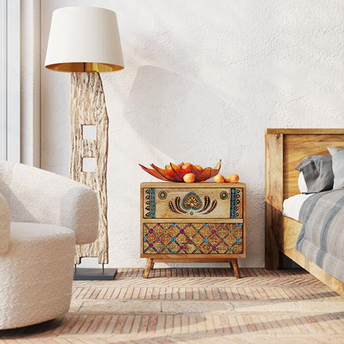 Menorca Mango Wood Small Dresser - WOO .Design
