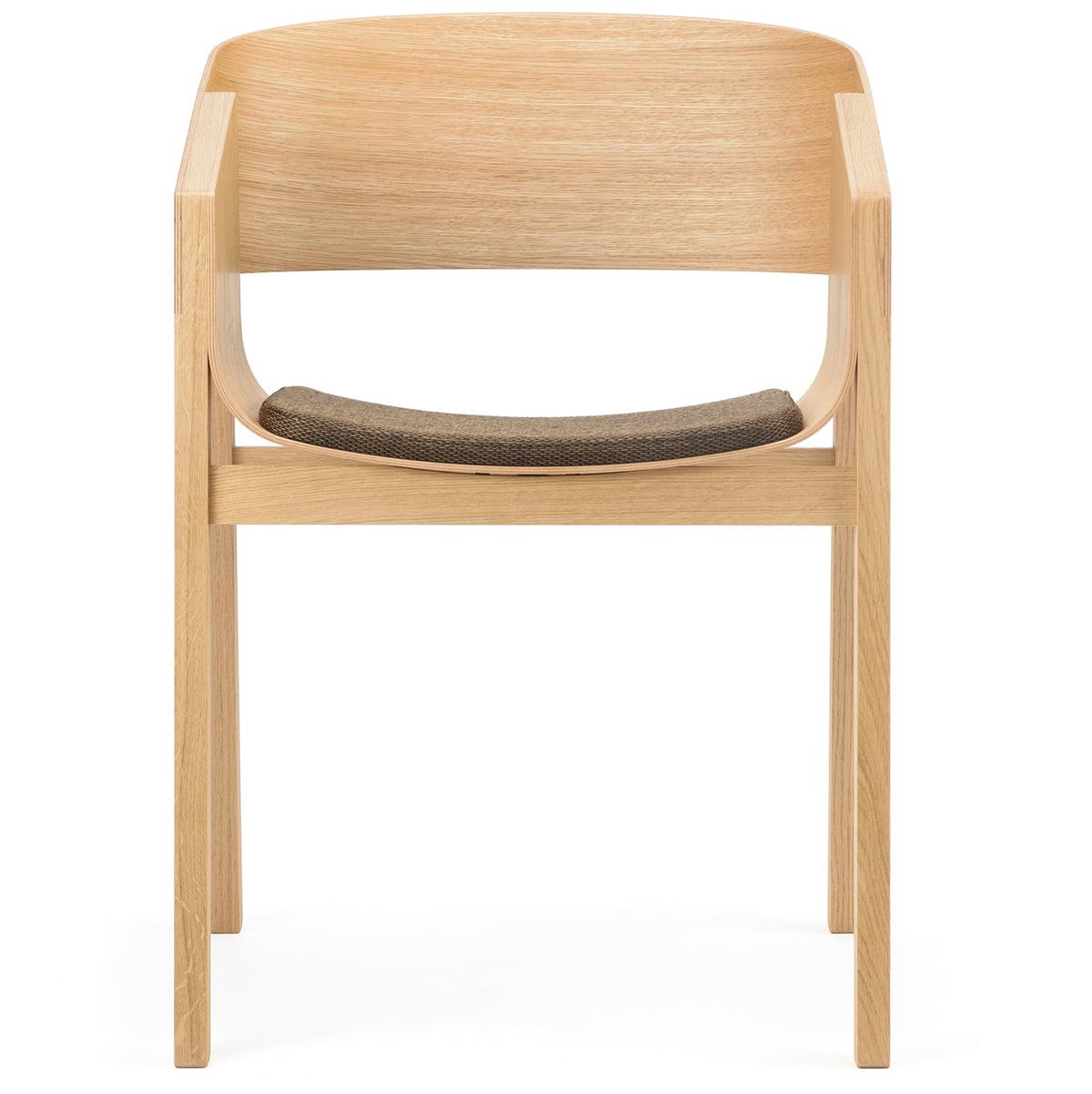 Merano Upholstered/Wood Armchair - WOO .Design