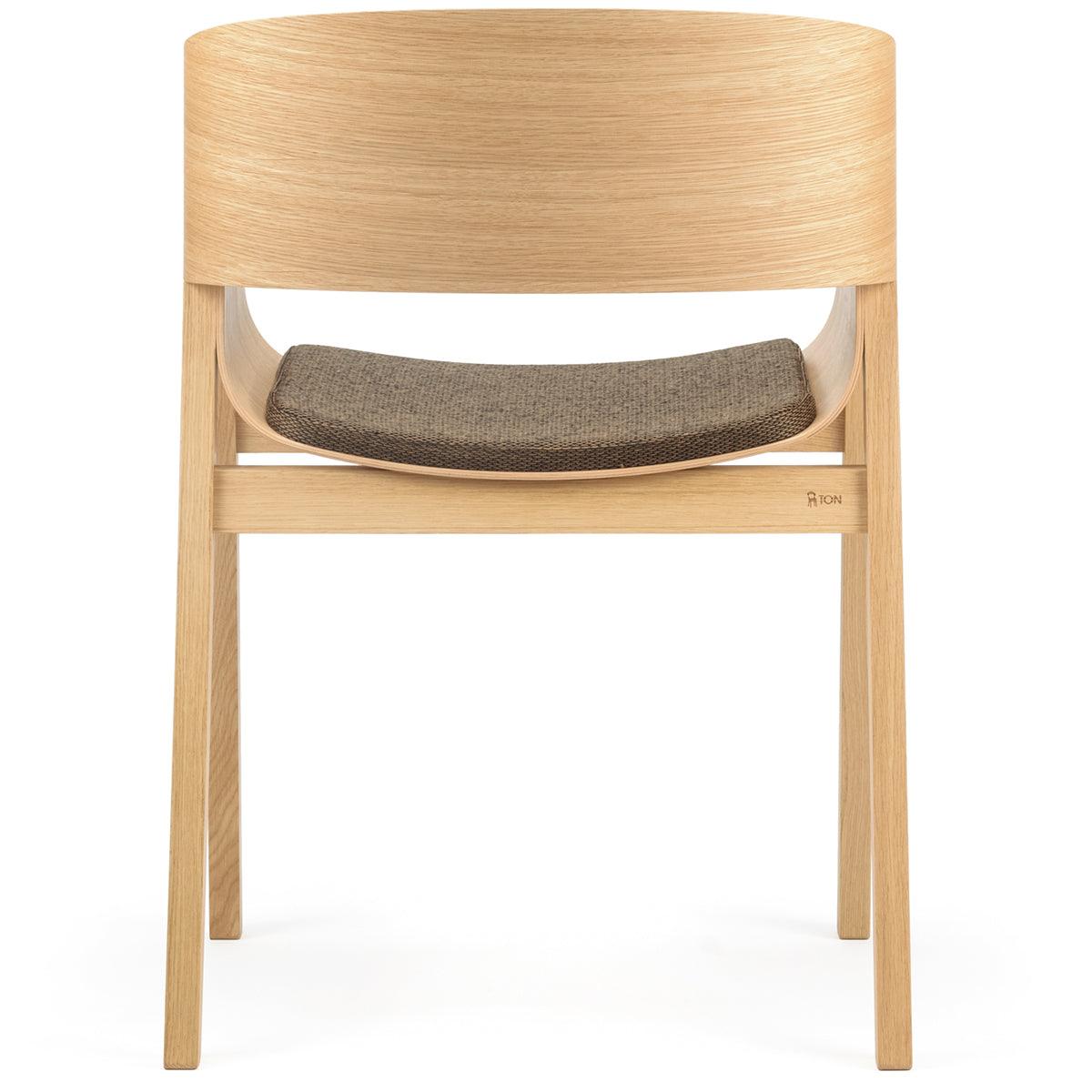 Merano Upholstered/Wood Armchair - WOO .Design