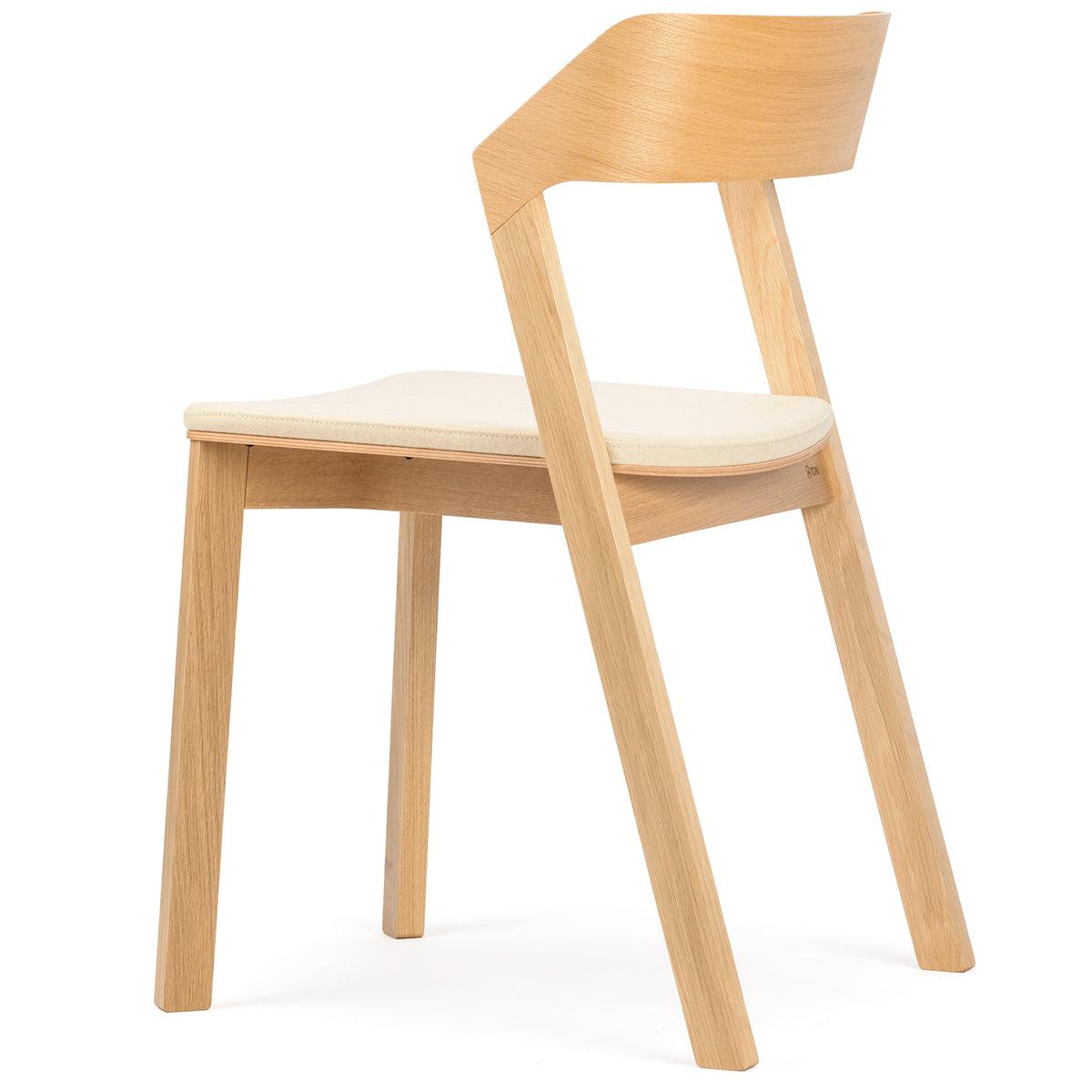 Merano Upholstered/Wood Chair - WOO .Design