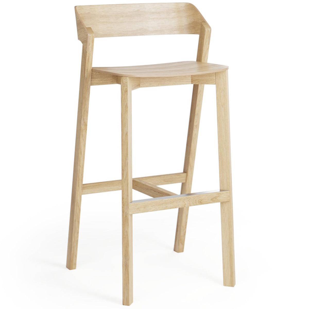 Merano Wood Barstool - WOO .Design