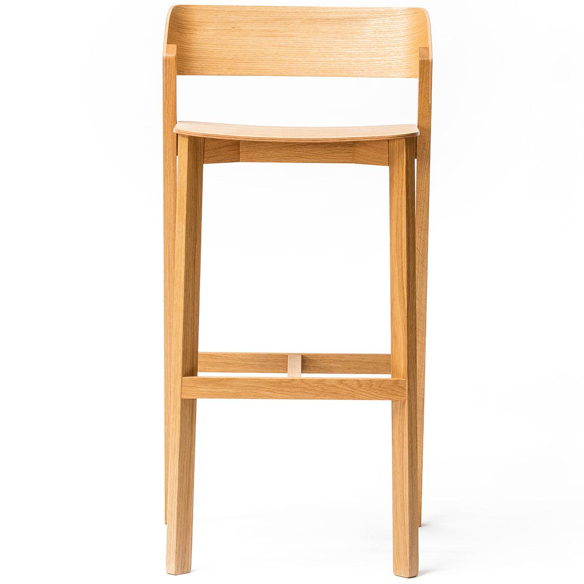 Merano Wood Barstool - WOO .Design