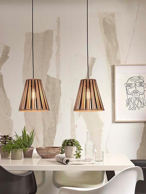 Merapi Tapered Hanging Lamp - WOO .Design
