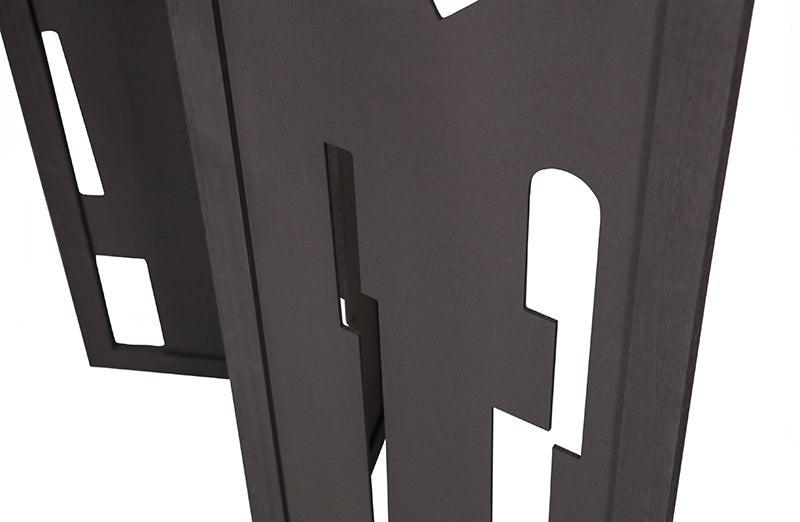 Merel Black Wood Room Divider - WOO .Design