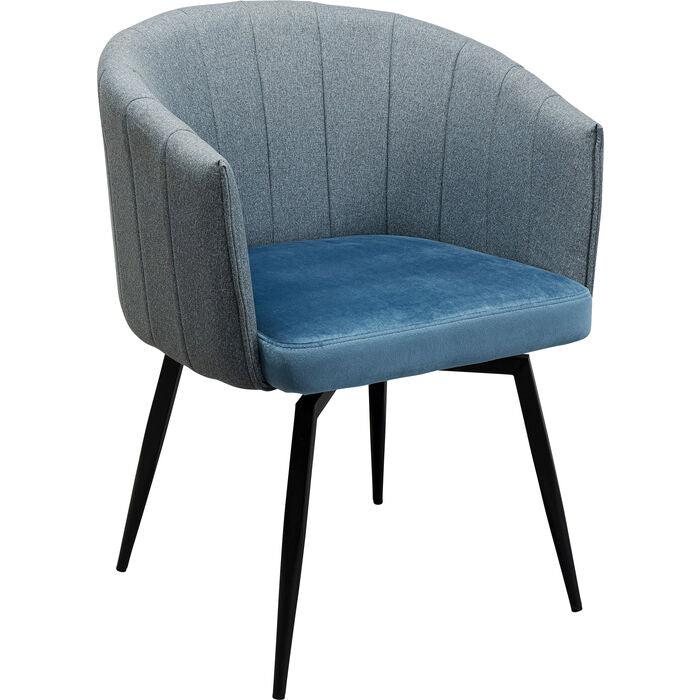 Merida Velvet Swivel Chair (2/Set) - WOO .Design