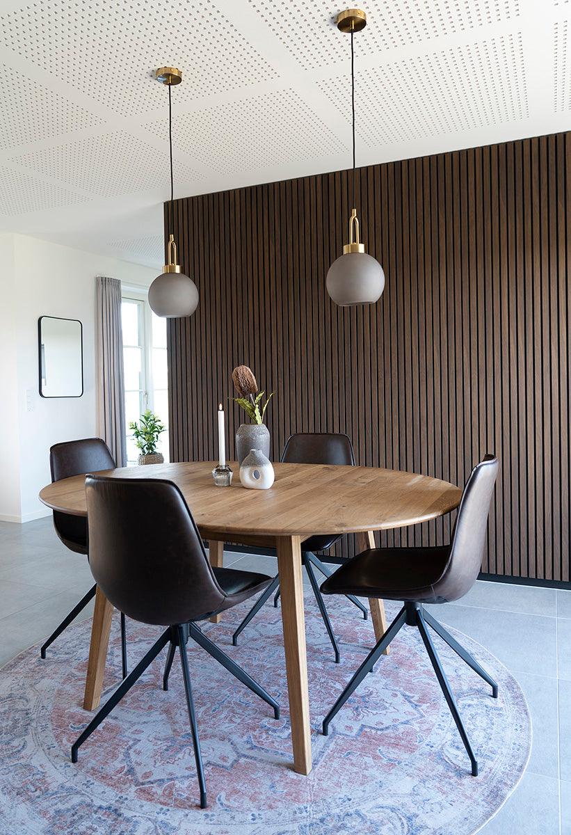 Metz Oiled Oak Extendable Dining Table - WOO .Design