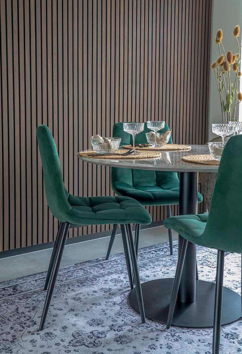 Middelfart Velvet Dining Chair (2/Set) - WOO .Design