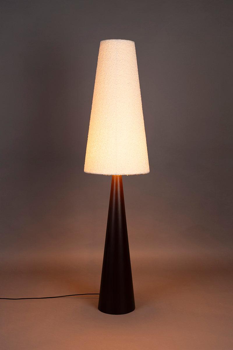 Miki Beige Bucle Floor Lamp - WOO .Design