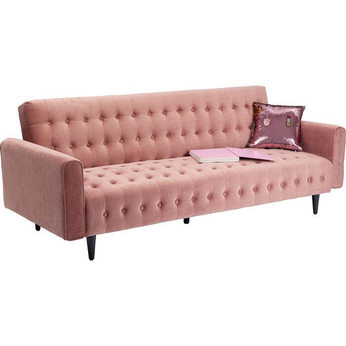 Milchbar Mauve Velvet Sofa Bed - WOO .Design