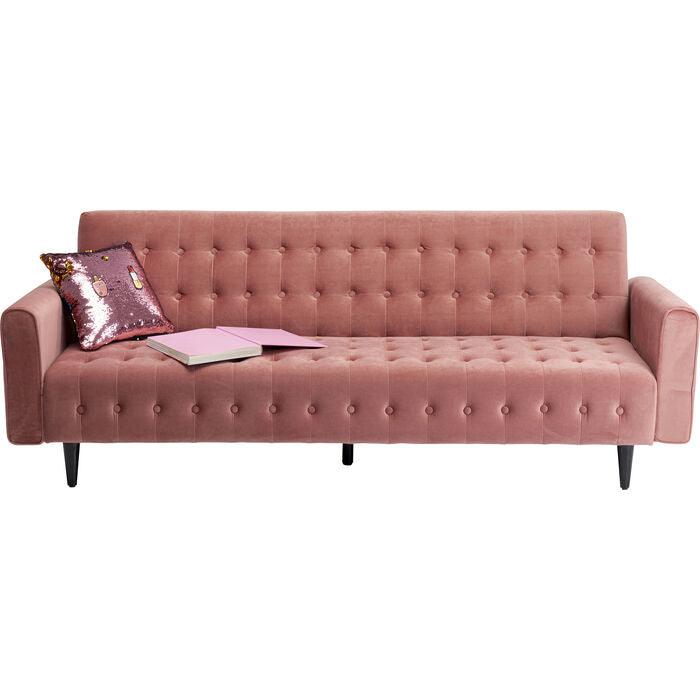 Milchbar Mauve Velvet Sofa Bed - WOO .Design