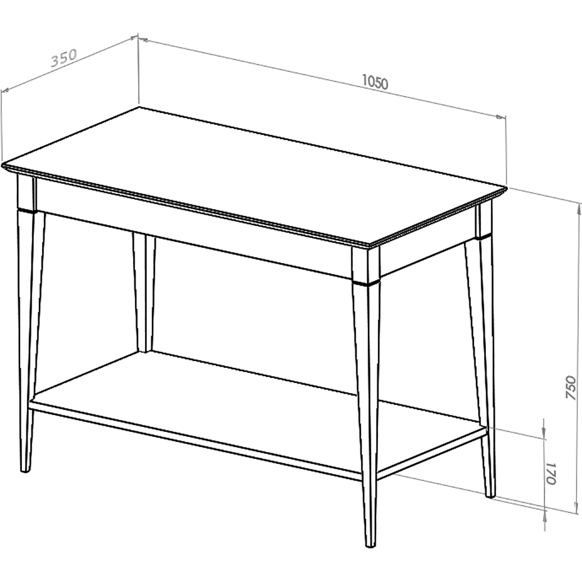 Mimo Console Table - WOO .Design