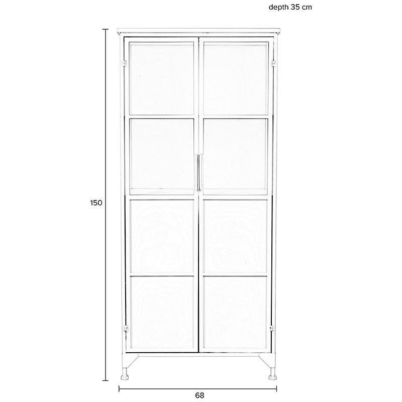Miya 2 Doors High Cabinet - WOO .Design