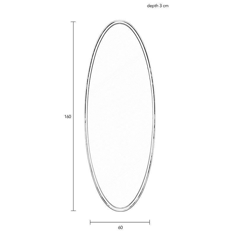 Miya Oval Mirror - WOO .Design