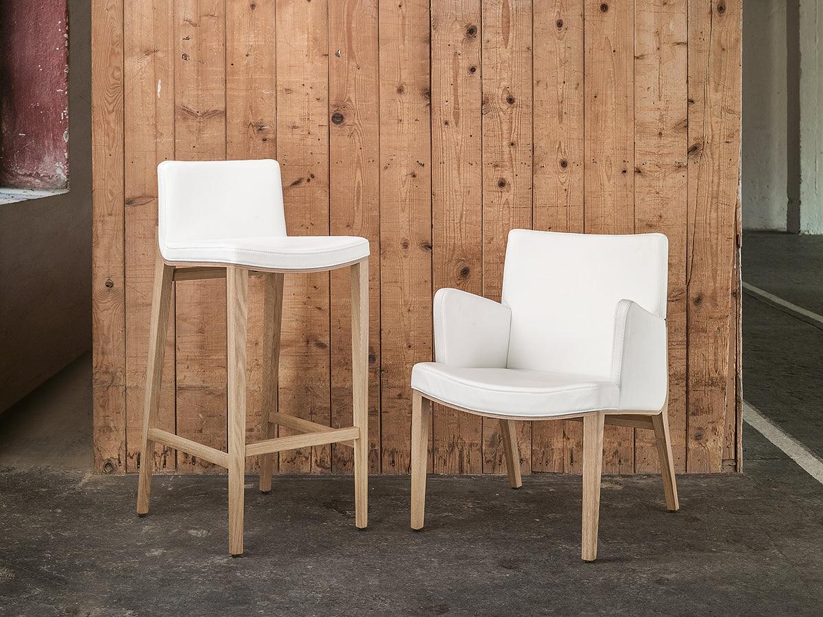 Moritz Upholstered Barstool - WOO .Design