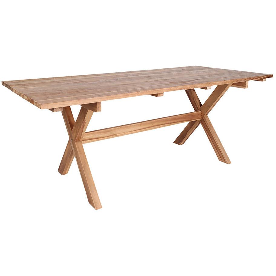 Murcia Natural Recycle Teak Wood Dining Table - WOO .Design