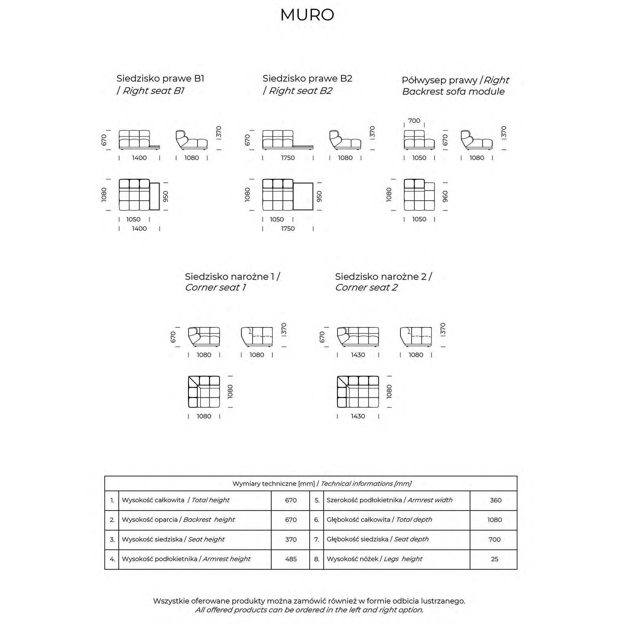 Muro Modular Sofa
