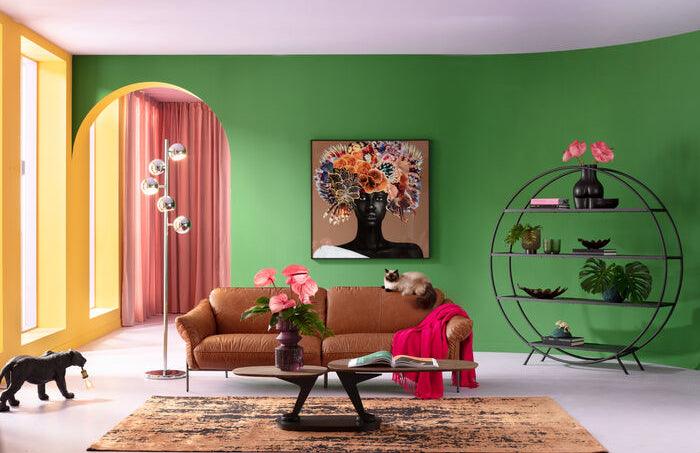 Napa Brown Leather Sofa - WOO .Design