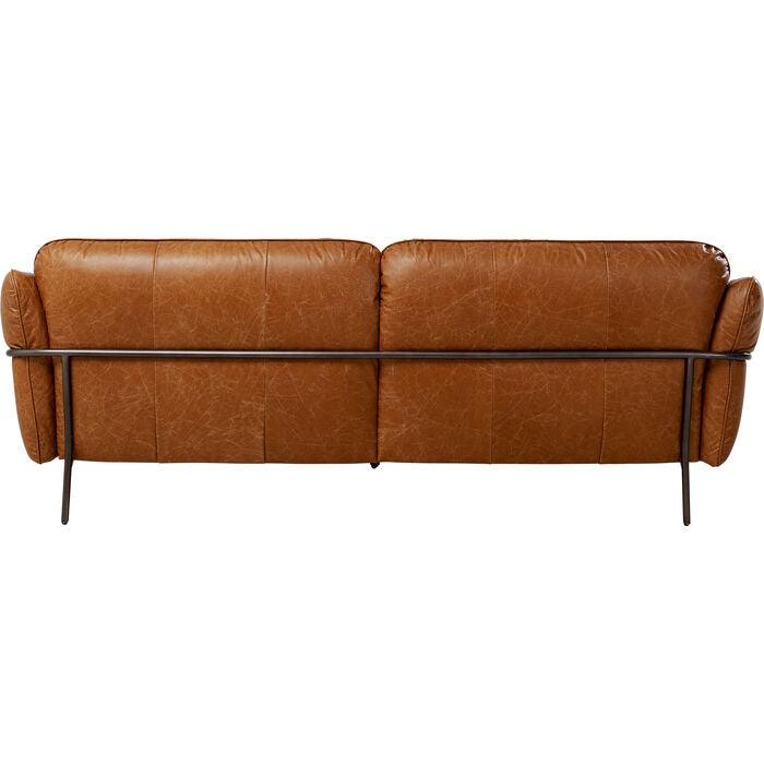 Napa Brown Leather Sofa - WOO .Design