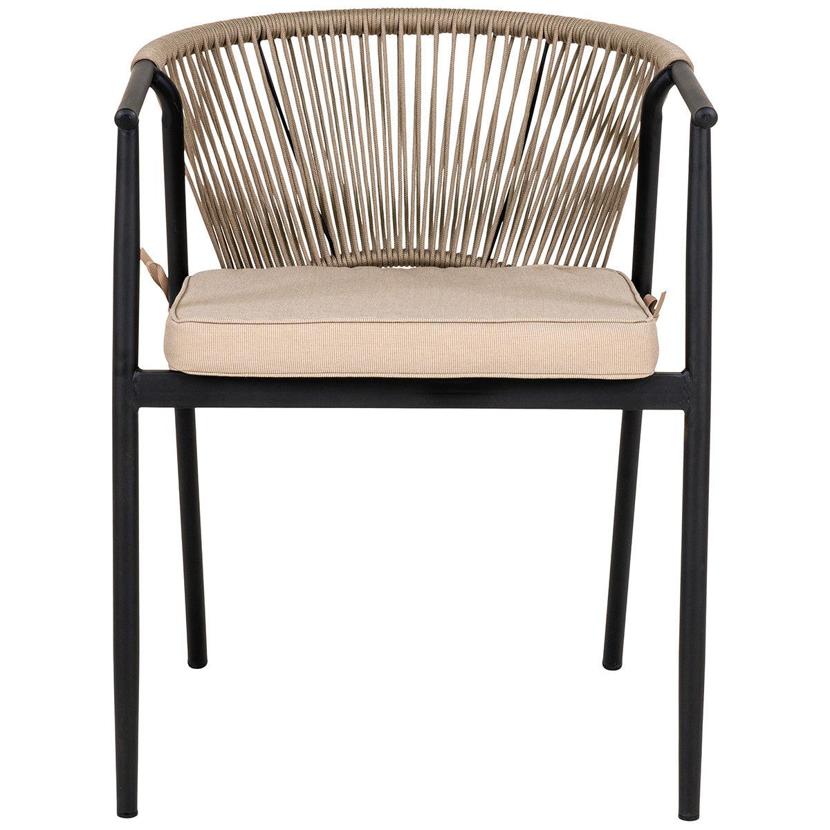 Napoli Grey/Black Dining Chair (2/Set) - WOO .Design