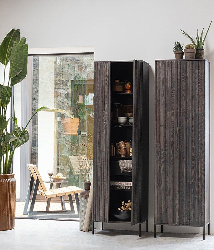 New Gravure Wooden Cabinet with Drawer - WOO .Design