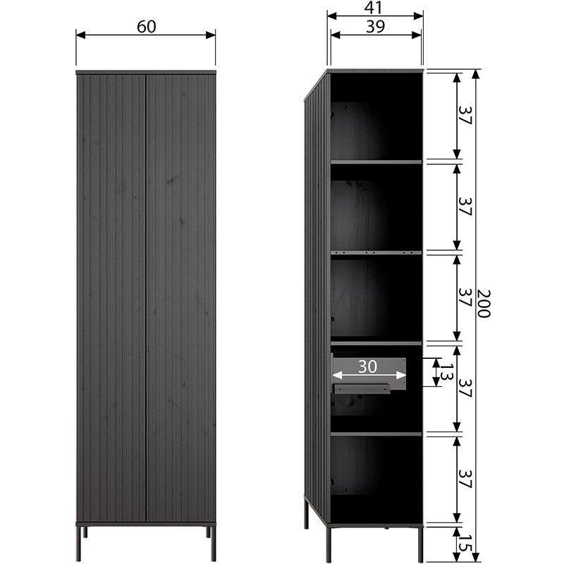 New Gravure Wooden Cabinet with Drawer - WOO .Design