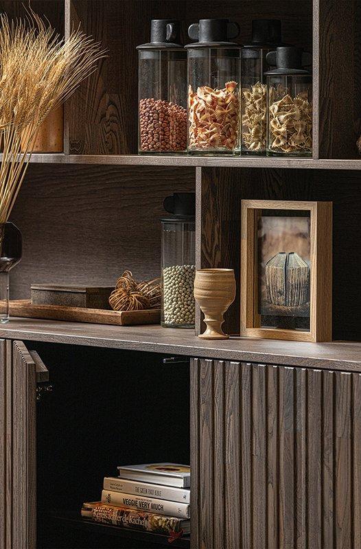New Gravure Wooden Wall Cabinet - WOO .Design