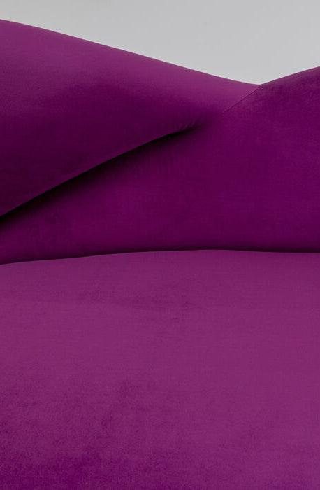 Night Fever Fuchsia Velvet 3 Seater Sofa - WOO .Design