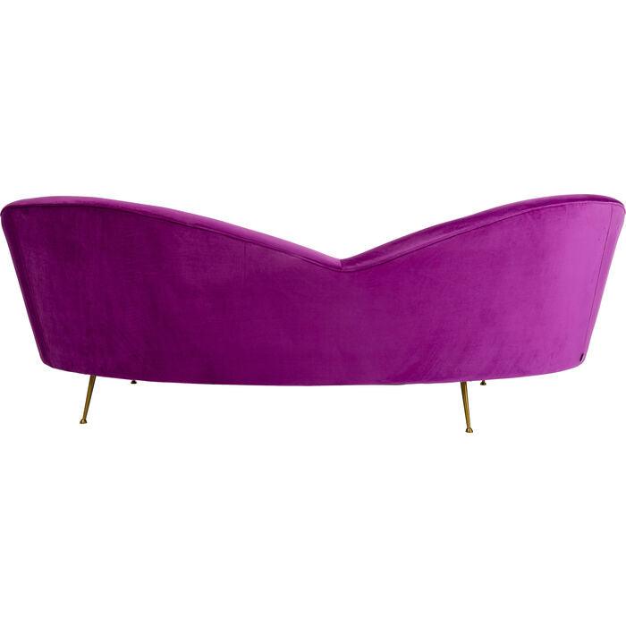 Night Fever Fuchsia Velvet 3 Seater Sofa - WOO .Design