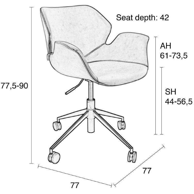 Nikki ALL Office Chair - WOO .Design