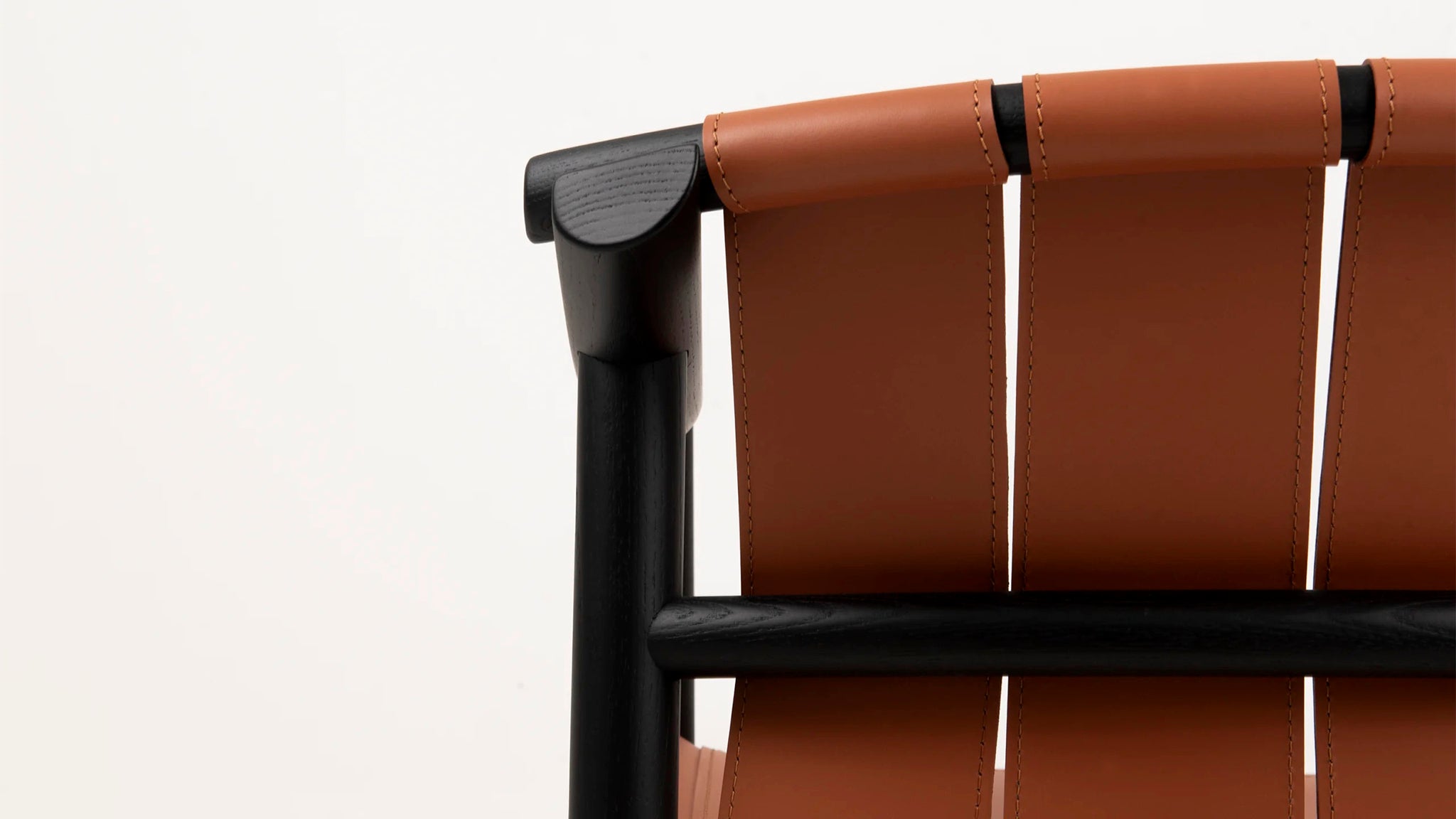 Haiku II Leather Chair with Armrests