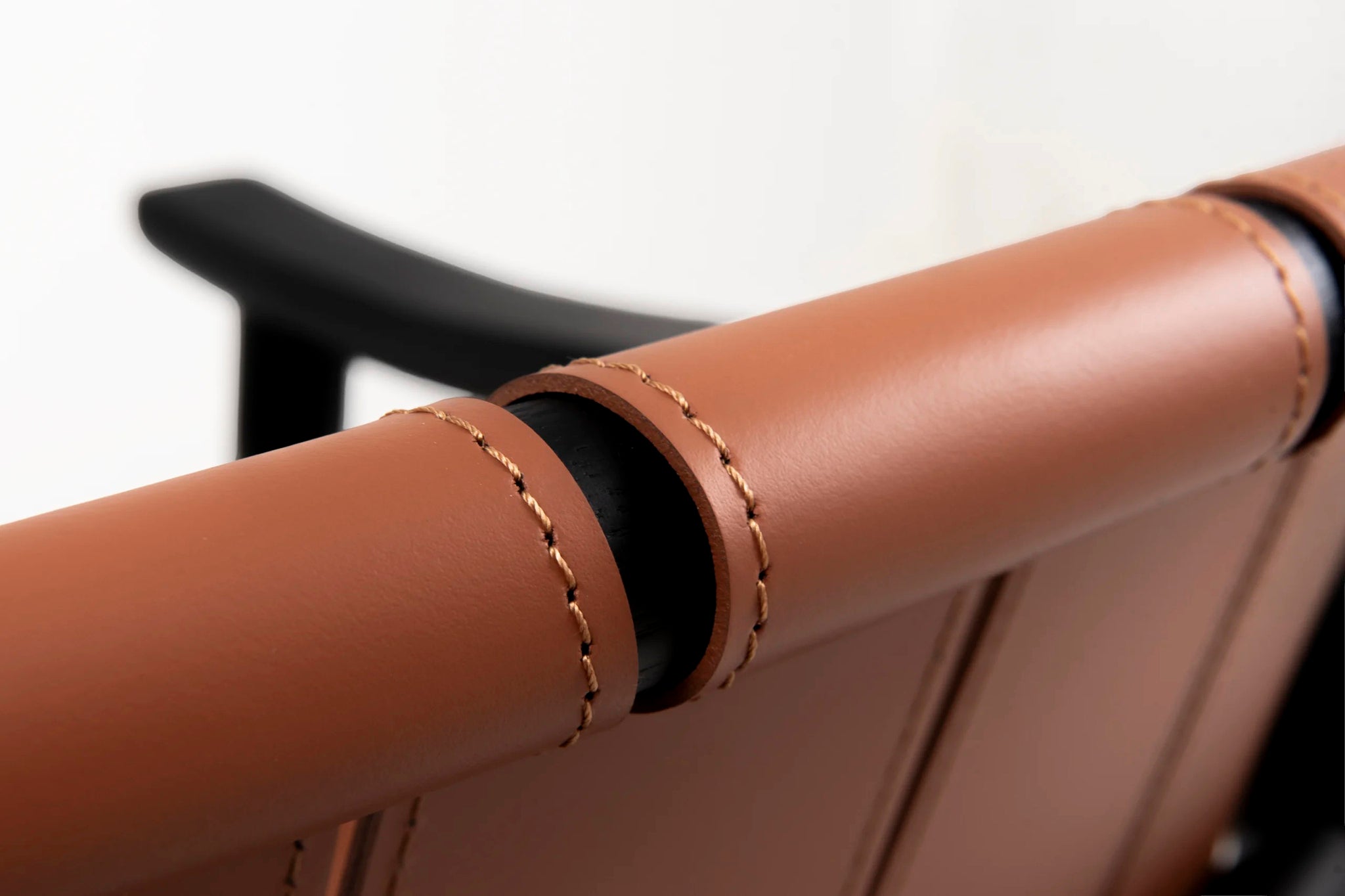 Haiku II Leather Chair with Armrests