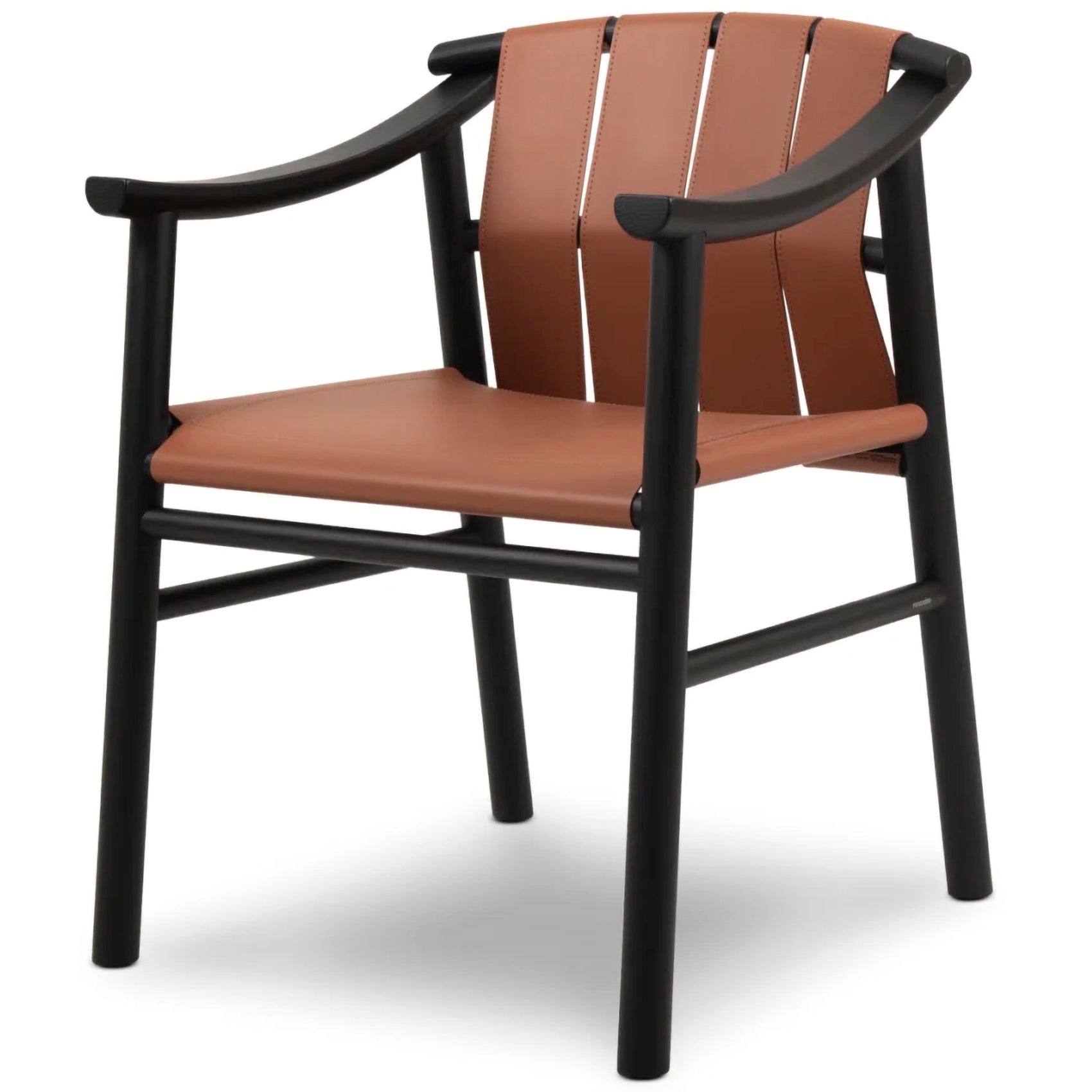 Haiku II Leather Chair with Armrests