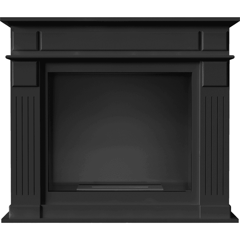 November Black Bio Fireplace - WOO .Design