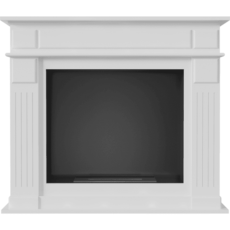 November White Bio Fireplace - WOO .Design