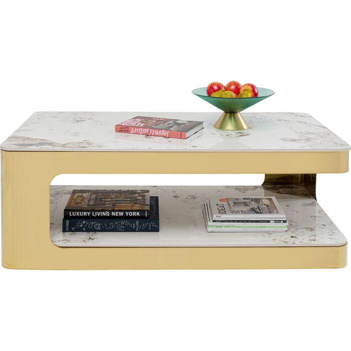 Nube Duo Gold Coffee Table - WOO .Design