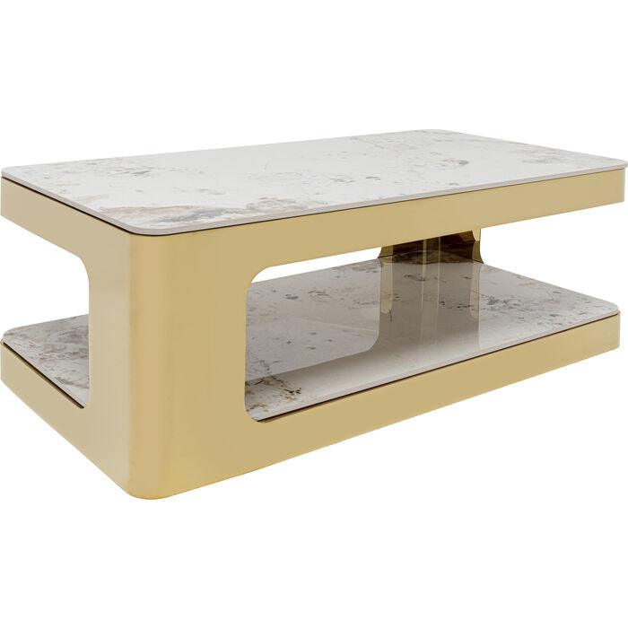 Nube Duo Gold Coffee Table - WOO .Design
