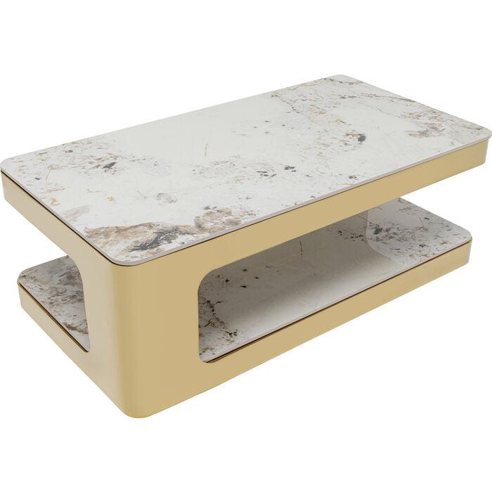 Nube Duo Gold Coffee Table - WOO .Design