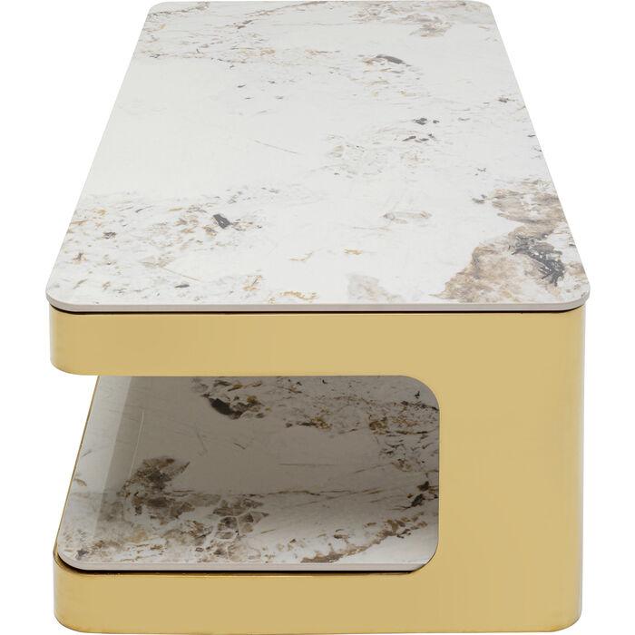 Nube Duo Gold Coffee Table - WOO .Design