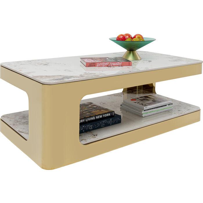 Nube Duo Gold Coffee Table - WOO .Design